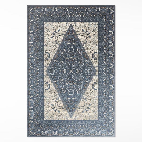Tapis vinyle Motif ornemental vintage ombré arabe