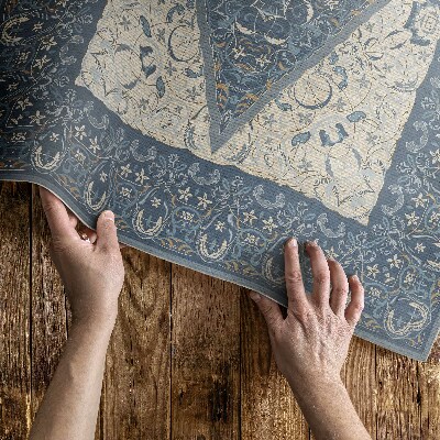 Tapis vinyle Motif ornemental vintage ombré arabe