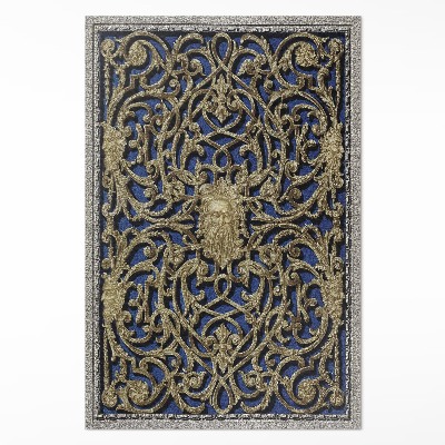 Tapis vinyle rectangulaire Ornement Arabesque de Sir Matthew Digby Wyatt