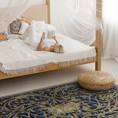 Tapis vinyle rectangulaire Ornement Arabesque de Sir Matthew Digby Wyatt