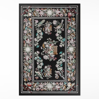 Tapis vinyle Nature morte vintage à motifs végétaux