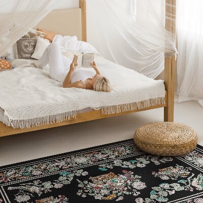 Tapis vinyle Nature morte vintage à motifs végétaux