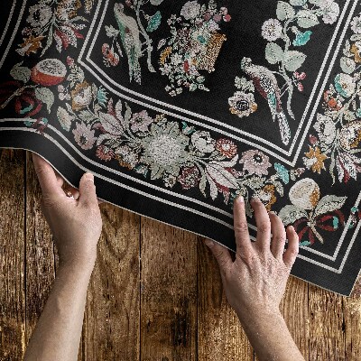 Tapis vinyle Nature morte vintage à motifs végétaux