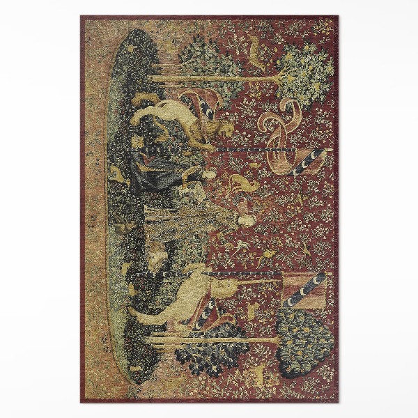 Tapis vinyle Tissu vintage imitation médiévale