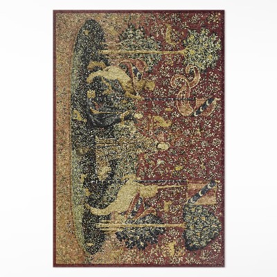 Tapis vinyle Tissu vintage imitation médiévale