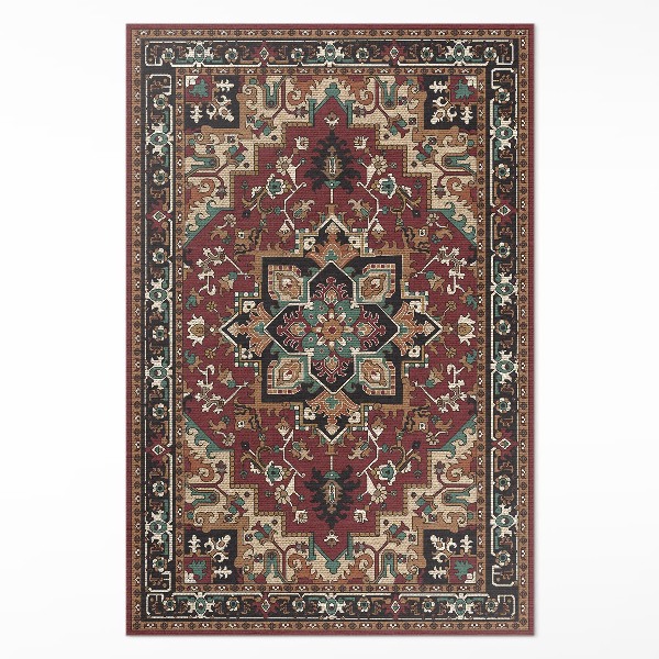 Tapis vinyle Tissu imitation motif turc classique