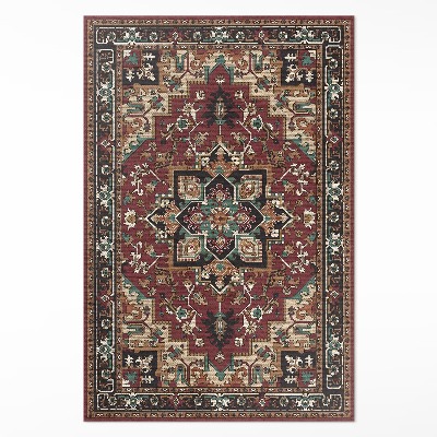 Tapis vinyle Tissu imitation motif turc classique