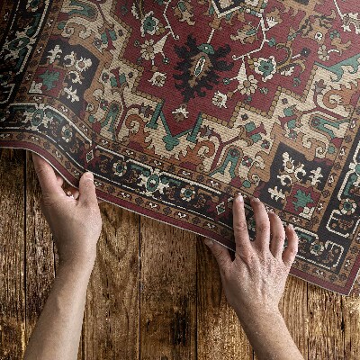 Tapis vinyle Tissu imitation motif turc classique