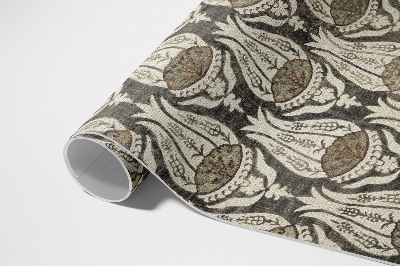 Tapis vinyle rectangulaire Pichets floraux William Morris