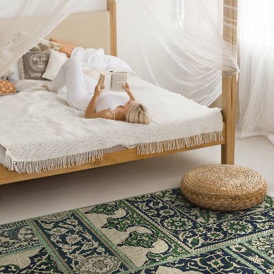 Tapis vinyle rectangulaire Le design décoratif d'Albert Racinet