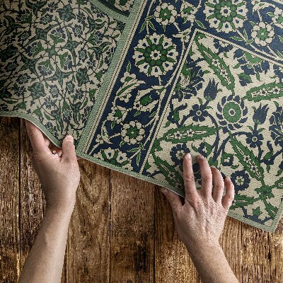 Tapis vinyle rectangulaire Le design décoratif d'Albert Racinet