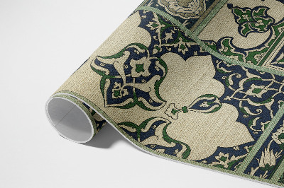 Tapis vinyle rectangulaire Le design décoratif d'Albert Racinet