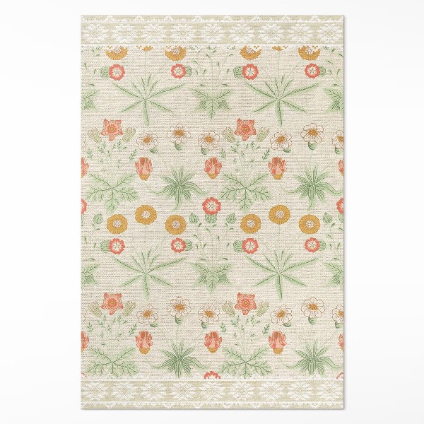 Tapis vinyle Daisy William Morris