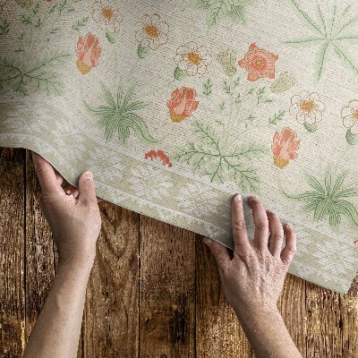 Tapis vinyle Daisy William Morris