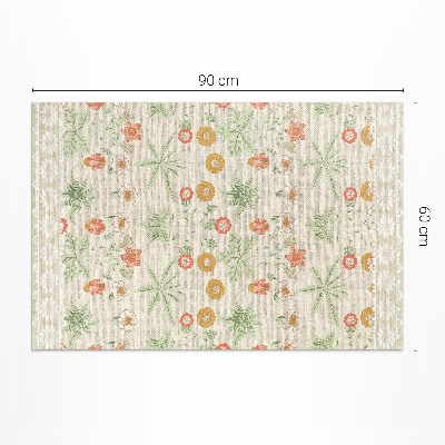 Tapis vinyle Daisy William Morris