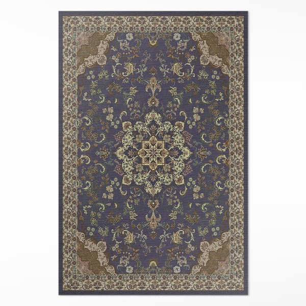 Tapis vinyle Motif ornemental floral vintage