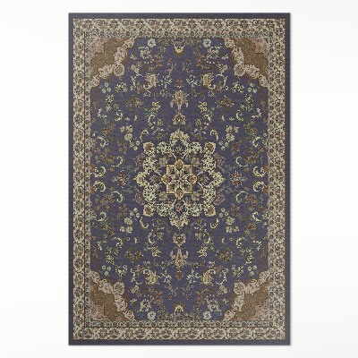 Tapis vinyle Motif ornemental floral vintage