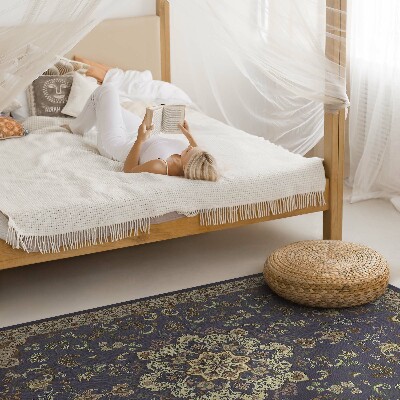 Tapis vinyle Motif ornemental floral vintage