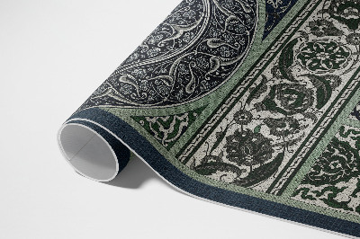 Tapis vinyle rectangulaire Le dessin ornemental d'Albert Racinet