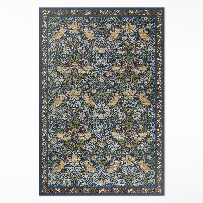 Tapis vinyle rectangulaire Le voleur de fraises de William Morris