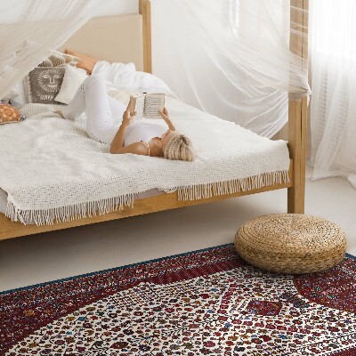 Tapis vinyle Motif de conception ornementale avec détails