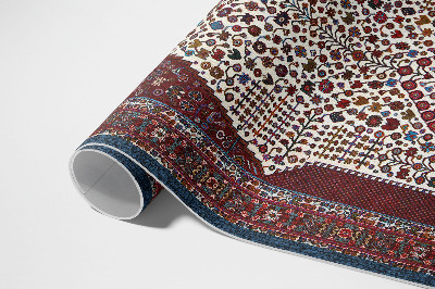 Tapis vinyle Motif de conception ornementale avec détails