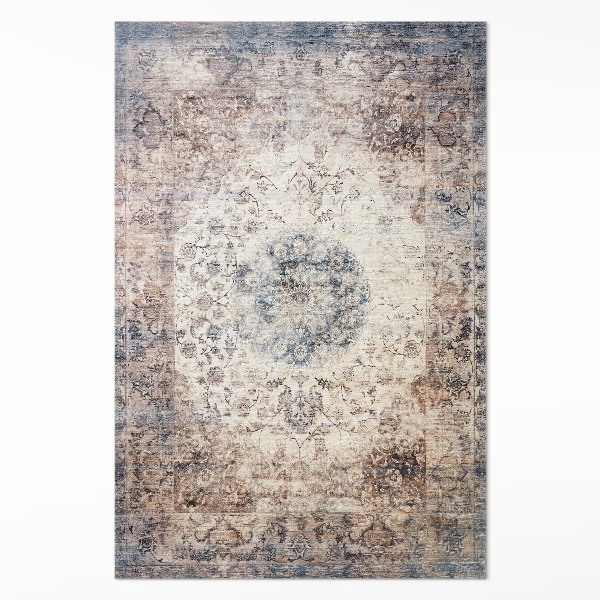 Tapis vinyle Style vintage avec mandala