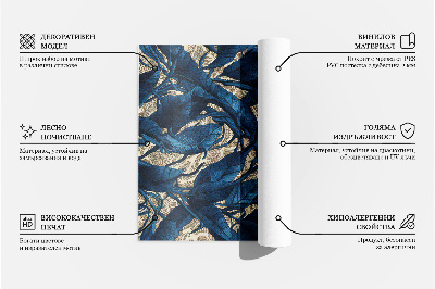 Tapis vinyle Motif bohème régulier et délicat d'oiseaux