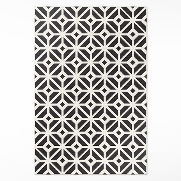 Tapis vinyle rectangulaire Carreaux réguliers, mosaïque tendance