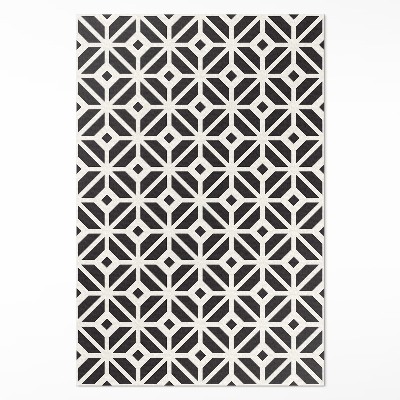 Tapis vinyle rectangulaire Carreaux réguliers, mosaïque tendance