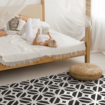 Tapis vinyle rectangulaire Carreaux réguliers, mosaïque tendance