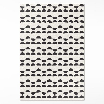 Tapis vinyle Motif bohème à croissants irréguliers