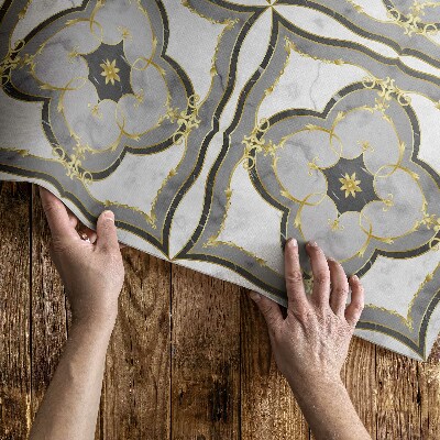 Tapis vinyle Carreaux décoratifs à motifs