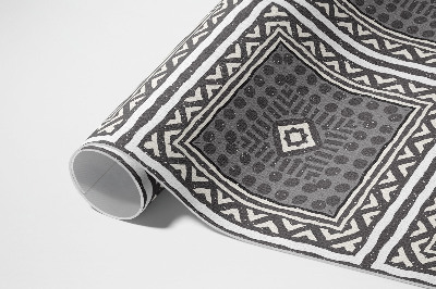 Tapis vinyle rectangulaire Carreaux à motifs anciens