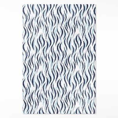Tapis vinyle Graphiques peints de vagues de la mer