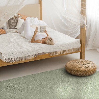 Tapis vinyle rectangulaire Brindilles de feuilles subtiles de style bohème