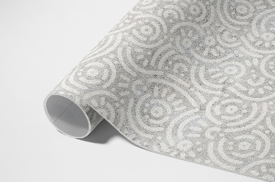 Tapis vinyle rectangulaire Formes orientales abstraites et lignes bohèmes