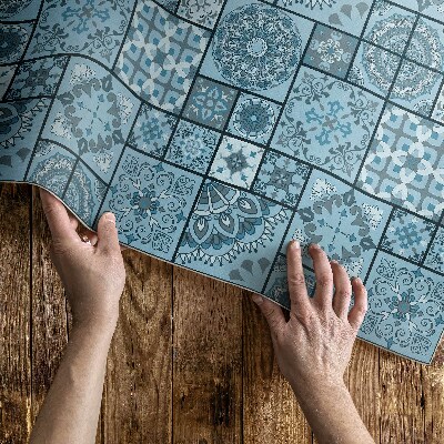 Tapis vinyle rectangulaire Carreaux décoratifs en mosaïque irrégulière