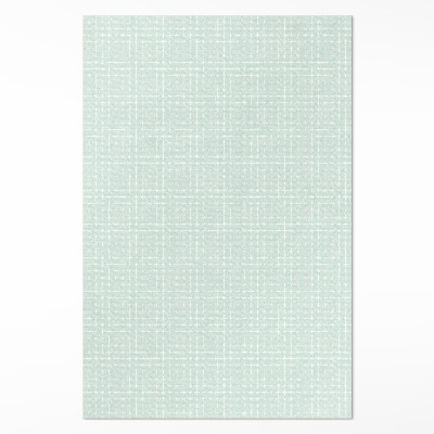 Tapis vinyle rectangulaire Petit motif géométrique en mosaïque