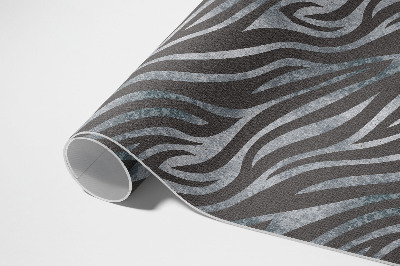 Tapis vinyle Motif zébré à rayures irrégulières