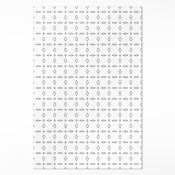 Tapis vinyle rectangulaire Ornement moderne minimaliste