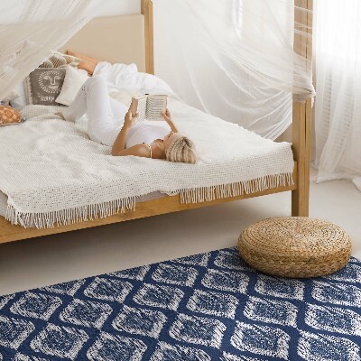 Tapis vinyle Motif élégant imitation tissu