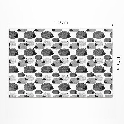 Tapis vinyle Mouton peint à motif régulier