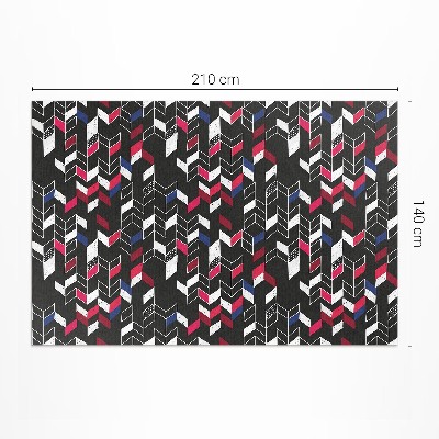 Tapis vinyle Design moderne, motif géométrique à la mode