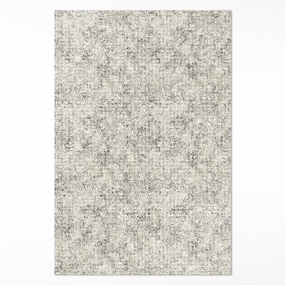 Tapis vinyle rectangulaire Fond imitation tissu taché