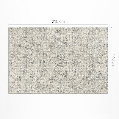 Tapis vinyle rectangulaire Fond imitation tissu taché