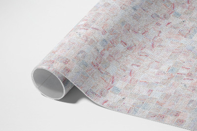 Tapis vinyle rectangulaire Petits carreaux de mosaïque en pierre