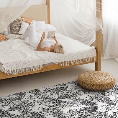 Tapis vinyle Croquis de vigne vintage