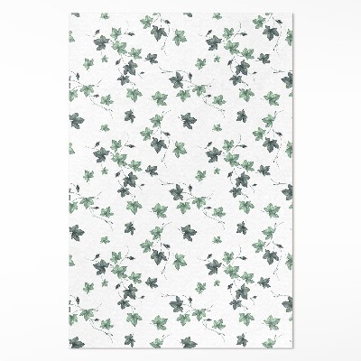 Tapis vinyle rectangulaire Petites feuilles, motifs végétaux