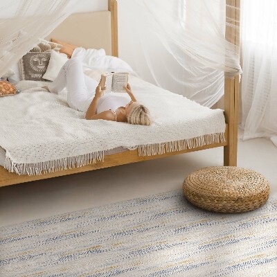 Tapis vinyle rectangulaire Lignes abstraites et délicates peintes